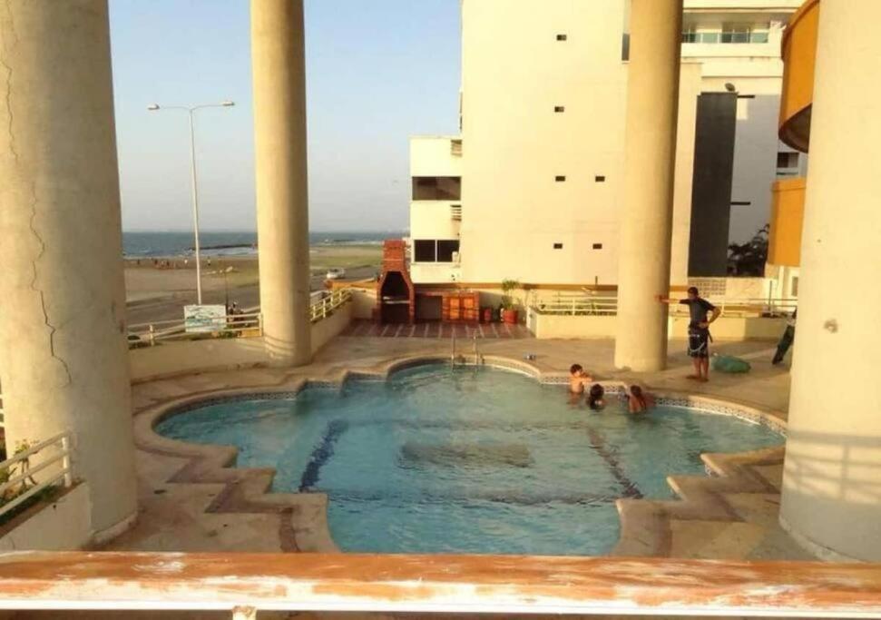 Apartamento Con Vista Al Mar Y Cerca Al Centro - 903 Daire Cartagena Dış mekan fotoğraf