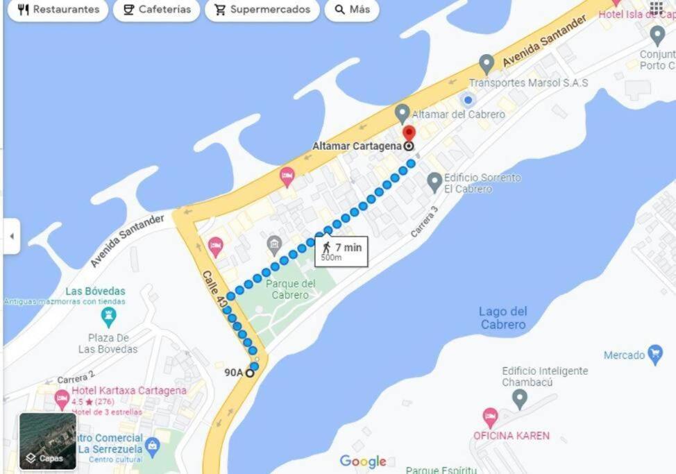 Apartamento Con Vista Al Mar Y Cerca Al Centro - 903 Daire Cartagena Dış mekan fotoğraf