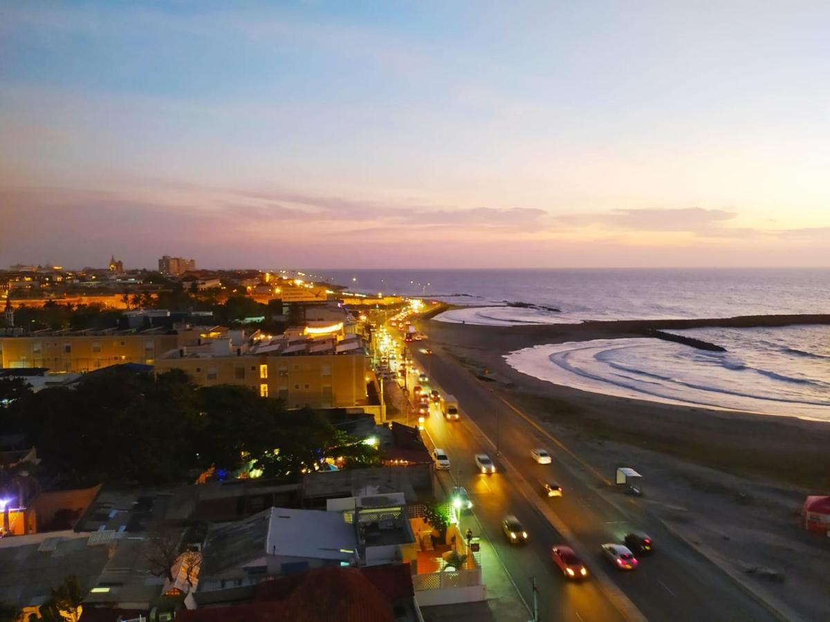 Apartamento Con Vista Al Mar Y Cerca Al Centro - 903 Daire Cartagena Dış mekan fotoğraf